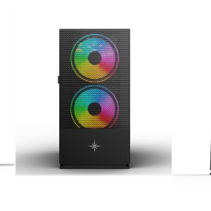 PC GAMING SHARK 040 (i3 10100/H410/8GB RAM/120GB SSD/RX 570/500W/RGB)