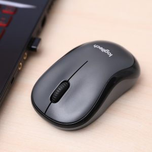 Chuột không dây Logitech Silent M220 Đen